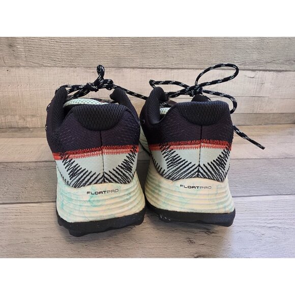Merrell Floatpro Trail Running Shoes Black/Red Size 8.5 Vibram Sole Lightweight - Picture 4 of 7
